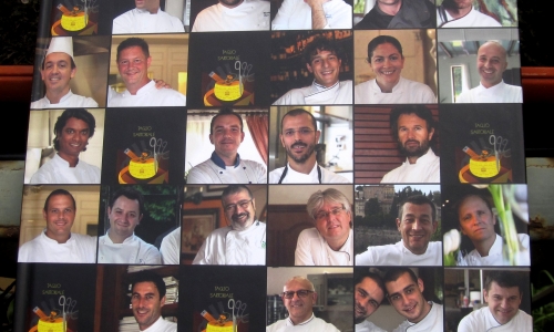 I protagonisti di Taglio sartoriale, nella copertina del volume edito da Mondadori