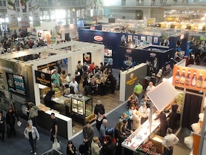 Panoramica del Good Food and Wine Show a Capetown. Il format ha preso piede in Sudafrica ma anche in Australia