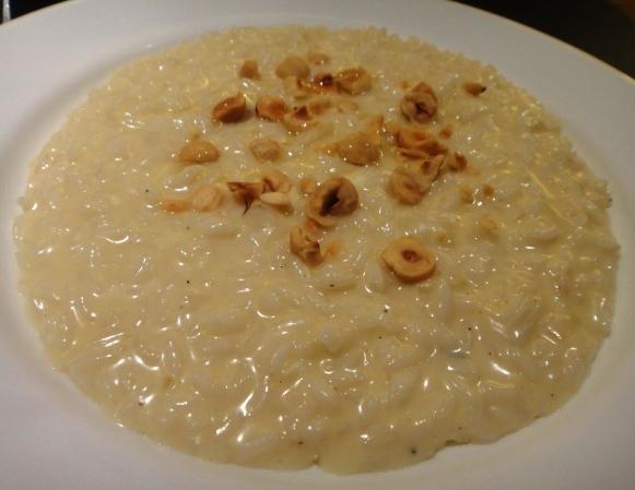 Risotto robiola e nocciole