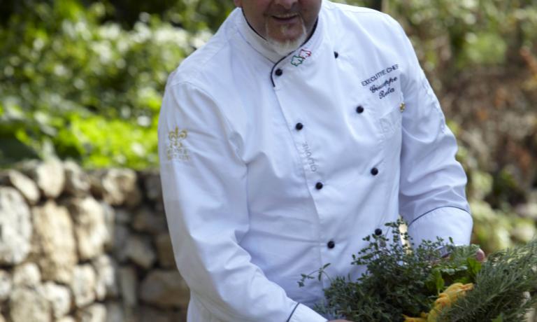 Giuseppe Resta, cuoco contadino al&nbsp;Caesar Augustus di Capri (Na)
