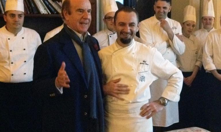 Gioia con il proprietario Roberto Sciò