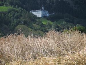 Campi di segale a monte Maria