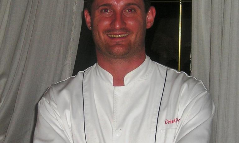 Il cuoco Cristian Bertol