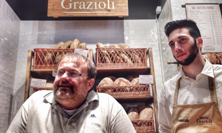 Massimo Grazioli porterà al Mercato ogni giorno da Legnano le sue tantissime varietà di pane