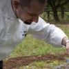 A portrait of Michelino Gioia, since 2003 the executive chef at The Cesar, the starred restaurant inside the relais & ch&acirc;teaux La Posta Vecchia, tel. +39.06.9949501. From Campania, born in 1974, before arriving in Palo Laziale (Rome), he acquired experience at the Four Seasons in Milan, at Hotel Eden in Rome and has cooked side by side with colleagues such as Alain Ducasse and Gaetano Trovato (photogallery by De Cesare Viola)