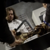 [p]Magnus Nilsson durante la lezione sul palco della Sala Auditorium a Identit&agrave; Golose 2011[/p]
[br /]