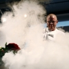 Lo chef inglese Heston Blumental sul palco di Identit� Golose 2008