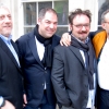 Davide Scabin, Raffaele Alajmo, Paolo Lopriore e Massimo Bottura, i quattro ristoratori italiani presenti a Londra, luned&igrave; 30 aprile, per la premiazione dei World's 50 Best Restaurants 2012, un'edizione che non ha certo sorriso alla ristorazione italiana che ha visto dimezzarsi la sua pattiglia al top