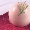 The Veal in palamita sauce by Marco Stabile. This is the interpretation of the Veal with tuna sauce of the future that the chef of the Ora d'Aria in Firenze will bring, tomorrow night (at 7-10 pm) to Eataly Roma, the stage of the first edition of the Roma Food & Wine Festival. For details and tickets click here