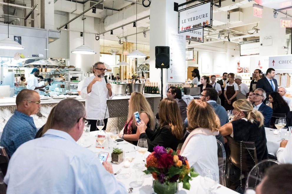 Photogallery






350 guests, divided into six shifts














Virgilio Martinez with assistant Lorenzo Dal Bo









Nicola Farinetti and Corrado Scaglione














Caterina and Susy Ceraudo









Bobo Cerea and his explosive cannoncini 









Ana Ros






