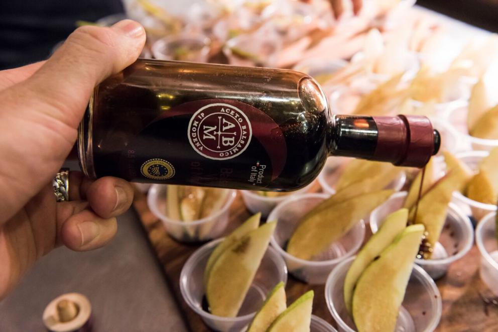 Photogallery














































Caterina Ceraudo and Iacopo Zambarbieri









Susy Ceraudo and her husband Luigi









Razor clams and musky octopus in acquapazza by Michele Carter of Barbara Lynch Gruppo









Agnolotti with stew and brown butter by Michael Schlow, Doretta Tavern in Boston









Suckling pig porchetta by Chris Fischer of Beetlebung Factory in Martha’s Vineyard









White chocolate mousse with licorice and red fruits by Caterina Ceraudo 









Thanks as usual to the sponsors who joined us in the American trip









Berlucchi '61 Rosè














Felicetti (here Fusilloni with a basil emulsion and powdered anchovies by Caterina Ceraudo of Dattilo, in Calabria)














Focaccia with Petra flour









Schinosa extra virgin olive oil






