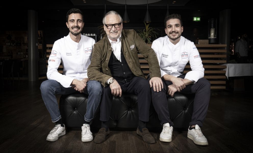 Edoardo Traverso ha portato Identità Golose Milano a Sapori Ticino 2024
