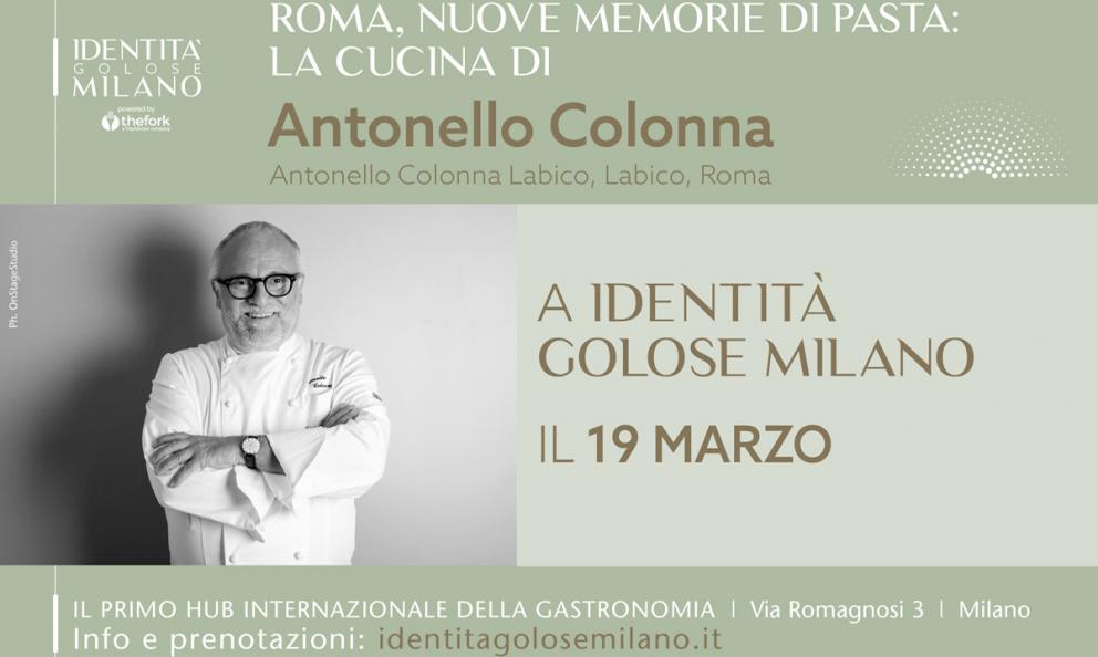 Antonello Colonna, il gran ritorno