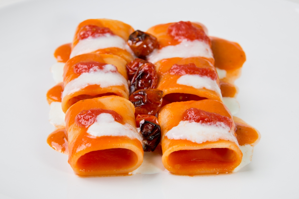 Photogallery






Iside De Cesare, La Parolina, Acquapendente (Viterbo)

Cod, garlic, oil and chilli pepper









Gianfranco Pascucci, Pascucci al Porticciolo, Fiumicino (Rome)

Eel tortelli in a broth of miso and caviar. Lake of Burano, WWF oasis: eel, myrtle and lentiscus. We’re collaborating with the WWF oases to give a "taste" to these places (photo by Andrea Di Lorenzo)









Claudio Petrolo, Claudio Petrolo, Gaeta (Latina)

Sea essence. Raw and cooked elements start an explosion with the flavour of the sea









Marco Bottega, Aminta resort, Genazzano (Rome)

Salmon, green apple and Orient spices. A meeting of sour, bitter, sweet and savoury









Rocco de Santis, Il Vistamare del Fogliano hotel, Latina

Red mullet in bread crust. A snack you can also eat with your hands, enclosing the scents of the South (I’m from Salerno): it’s like biting the sea together with onion, garlic, mint, lemon scents, raisins and pine nuts









Daniele Usai, Il Tino, Ostia (Rome)

Gnocchi with mandarin, with cod tripe and spinach. A historic dish from our menu has just returned in a current version









Gino Pesce, Acqua Pazza, Ponza (Latina)

Candele, cheese, pepper, white fish and courgettes. Created for a project we presented at Expo Milano with the goal of enhancing all the POD products of Lazio









Maurizio e Sandro Serva, La Trota, Rivodutri (Rieti)

Crayfish, roots, tubers, watercress with smoked trout and lake whitefish roe. A concentrate of flavours and lightness: roots, tubers and crayfish are steamed with aromatised water, with vegetable peels and Matcha tea. There’s no salt: the sapidity is giveb by the roe, the smokiness of the trout and the minerals in the vegetables and in the watercress, picked from our brook









Andrea Fusco, Giuda Ballerino, Rome

Venison sirloin with its jus and hibiscus, caramelised onions with blueberries and pistachio wafer. Serving a rich and lean red meat that is rarely served in this season









Cristina Bowerman, Glass Hostaria, Rome

Pasta and potatoes. Four different types of potatoes, with 4 different cooking methods, from mashed to crispy. Inspired by Bottura’s Compression of pasta and beans 









Anthony Genovese, Il Pagliaccio, Rome

Oyster, beetroot and coffee, snow of burrata. A journey across different scents, temperatures and textures









Francesco Apreda, Imàgo dell'hotel Hassler, Rome

Tandoori duck breast, cocoa earth and dried apricots. My personal take of a great classic from a continent I’m very fond of









Arcangelo Dandini, L'Arcangelo, Rome

My cipollata: zita with onion fondant with three spices. Taken from the Renaissance cipollata of Bartolomeo Scappi, the secret chef of 6 popes, who lived almost 30 years in Rome
 









Heinz Beck, La Pergola, Rome

S Campo. It’s the interpretation, with a modern take, of minestrone, made with lyophilisation. Each vegetable is cooked in the most suitable way so as to maintain its nutritional characteristics and then lyophilised. The result is 6, 7, 8 powders which are then put in the dish. The dish is served with scampi breaded with potatoes and soaked in front of the guest with a jus of this crustacean (photo by Janez Puksic)









Alba Esteve Ruiz, Marzapane, Rome

Chestnut cappeletti, raisins, smoked herring and seaweed infusion. Contrasts: the soft chestnut filling and a very persistent flavour, the smokiness and the fatness of the eel, the intense sweetness of the raisins, the sapidity of the seaweed infusion, the crispiness of the pasta...









Marco Baccanelli e Francesca Barreca, Mazzo, Rome

Roasted quails, baked tubers and roots, herb butter. The quails are served in their original shape, without deboning them. Our cuisine is moving towards a greater simplicity, and we can do so even by choosing classic yet not simple techniques









Roy Caceres, Metamorfosi, Roma

Mushrooms, flax brittle, black garlic and cream with Monviso blue cheese. In the seeming simplicity of an ingredient like mushrooms, contrasting textures give life to a dish in which their identity is surprisingly enhanced

 









Davide Del Duca, Osteria Fernanda, Rome

Snails, radish roots, Purgatorio beans, leaves and mustard seeds. A tribute to the material and primordial essence of the “earth” concept









Luciano Monosilio, Pipero al Rex, Rome

Vermicelli creamed in chicken broth, toasted spices and parmesan infusion. This recipe comes from spaghetti creamed in a very normal broth. The spices recall high mountains with the balsamic note counterbalanced by the sweet water of the parmesan. Almost like ramen









Marco Martini, Stazione di Posta, Rome

Steamed raviolo, chicken and broth of roasted potatoes. A meeting of east, west and my mother’s home









Francesco Sposito, Taverna Estia, Brusciano (Naples)

Tortellini with dandelion in a consommé of crustaceans. Introduced only recently, I’m very happy with it because it sums up the course we’ve taken









Vitantonio Lombardo, Locanda Severino, Caggiano (Salerno)

Mela Gras, that is to say mousse of chicken liver with dessert wine in a gelatine of annurca apples on a mixed leaf salad and hazelnuts from Giffoni. Creative and elegant cuisine with local products






