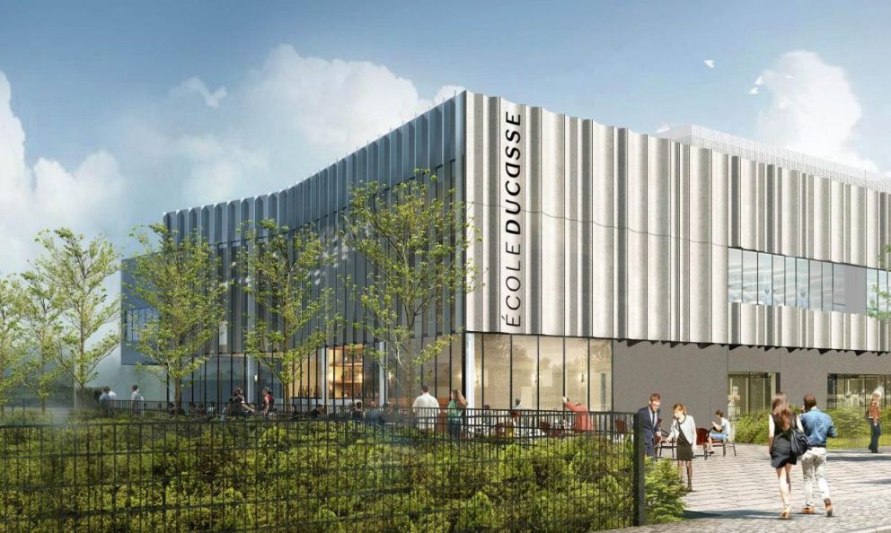 École Ducasse, vicino a Parigi c'è un avveniristico Campus da 5mila mq