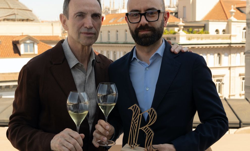Cristian Brancaleoni vince il Ruinart Sommelier Challenge Italian Edition 2024