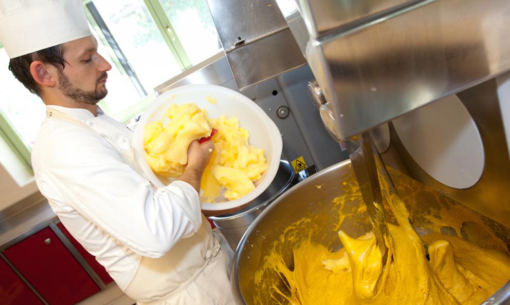 Nuvola d'Autunno: la ricetta di Luca Zucchini dell’Antica Corona Reale