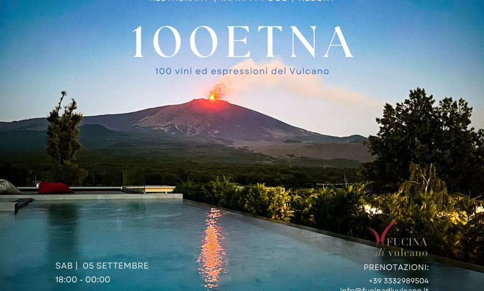 100Etna torna a Bronte: il vulcano nel calice e nel piatto