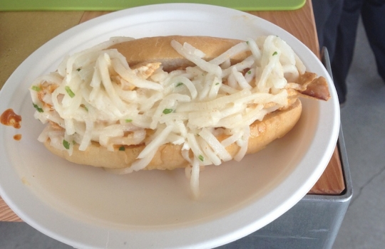 Photogallery






The kids' corner at Hangar Bicocca








Bread brittle with lime and wild cumin with a mousse of 40% milk chocolate and raspberries, a sweet rubitt of Giovanni Giberti of Pavé








Diego, Giovanni and Luca of Pavè








Eugenio Roncoroni, Alice Delcourt, Viviana Varese and Matteo Vigotti. Behind the glass, Sandra Ciciriello








Bread and borage on fresco di latte, smoked ricotta and beurre noisette, the first of the two rubitt by Paolo Casanova of Dopolavoro Bicocca








Club Walking: almond, black cherry and lemon  by Andrea Besuschio





