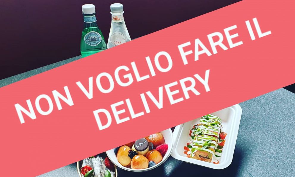 «Il delivery non lo voglio fare, ma sarò costretto»: lo sfogo di Roberto Di Pinto