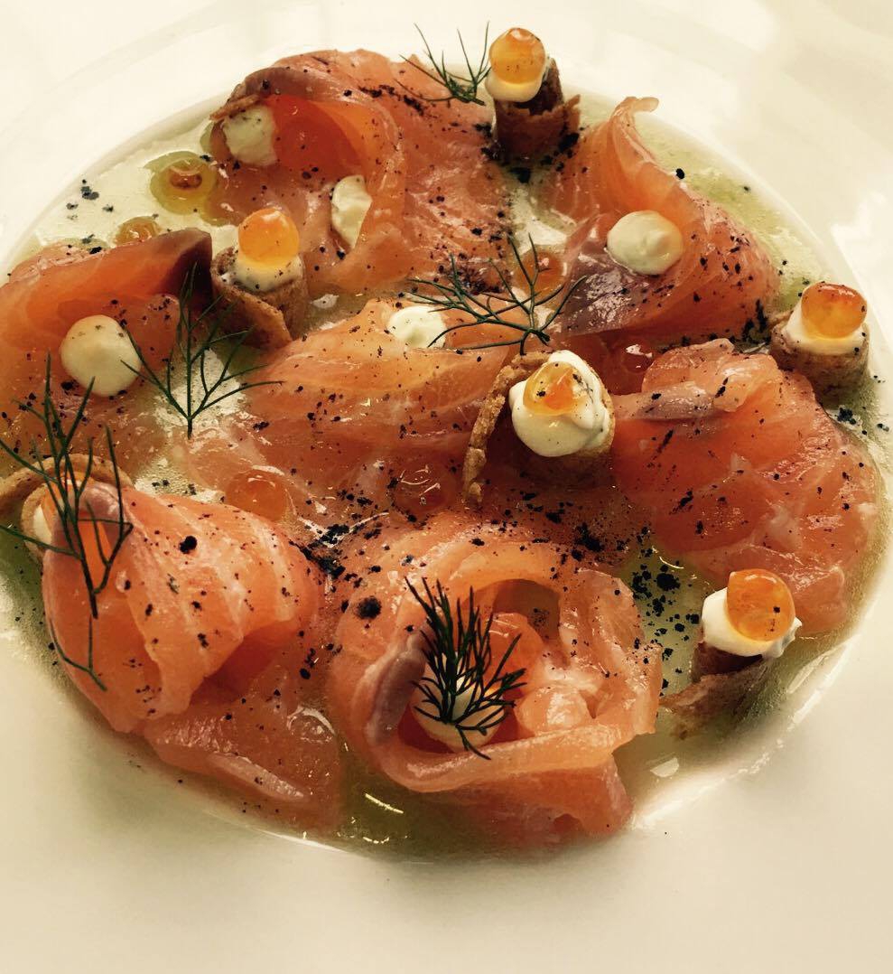 Photogallery






Iside De Cesare, La Parolina, Acquapendente (Viterbo)

Cod, garlic, oil and chilli pepper









Gianfranco Pascucci, Pascucci al Porticciolo, Fiumicino (Rome)

Eel tortelli in a broth of miso and caviar. Lake of Burano, WWF oasis: eel, myrtle and lentiscus. We’re collaborating with the WWF oases to give a "taste" to these places (photo by Andrea Di Lorenzo)









Claudio Petrolo, Claudio Petrolo, Gaeta (Latina)

Sea essence. Raw and cooked elements start an explosion with the flavour of the sea






