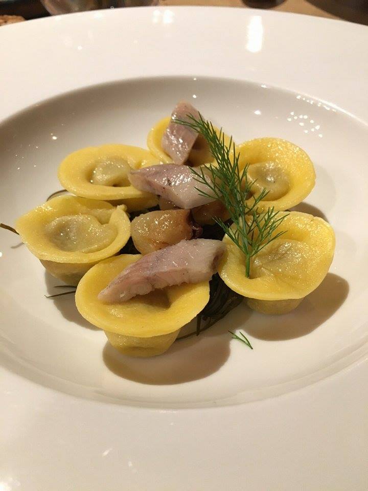 Photogallery






Iside De Cesare, La Parolina, Acquapendente (Viterbo)

Cod, garlic, oil and chilli pepper









Gianfranco Pascucci, Pascucci al Porticciolo, Fiumicino (Rome)

Eel tortelli in a broth of miso and caviar. Lake of Burano, WWF oasis: eel, myrtle and lentiscus. We’re collaborating with the WWF oases to give a "taste" to these places (photo by Andrea Di Lorenzo)









Claudio Petrolo, Claudio Petrolo, Gaeta (Latina)

Sea essence. Raw and cooked elements start an explosion with the flavour of the sea









Marco Bottega, Aminta resort, Genazzano (Rome)

Salmon, green apple and Orient spices. A meeting of sour, bitter, sweet and savoury









Rocco de Santis, Il Vistamare del Fogliano hotel, Latina

Red mullet in bread crust. A snack you can also eat with your hands, enclosing the scents of the South (I’m from Salerno): it’s like biting the sea together with onion, garlic, mint, lemon scents, raisins and pine nuts









Daniele Usai, Il Tino, Ostia (Rome)

Gnocchi with mandarin, with cod tripe and spinach. A historic dish from our menu has just returned in a current version









Gino Pesce, Acqua Pazza, Ponza (Latina)

Candele, cheese, pepper, white fish and courgettes. Created for a project we presented at Expo Milano with the goal of enhancing all the POD products of Lazio









Maurizio e Sandro Serva, La Trota, Rivodutri (Rieti)

Crayfish, roots, tubers, watercress with smoked trout and lake whitefish roe. A concentrate of flavours and lightness: roots, tubers and crayfish are steamed with aromatised water, with vegetable peels and Matcha tea. There’s no salt: the sapidity is giveb by the roe, the smokiness of the trout and the minerals in the vegetables and in the watercress, picked from our brook









Andrea Fusco, Giuda Ballerino, Rome

Venison sirloin with its jus and hibiscus, caramelised onions with blueberries and pistachio wafer. Serving a rich and lean red meat that is rarely served in this season









Cristina Bowerman, Glass Hostaria, Rome

Pasta and potatoes. Four different types of potatoes, with 4 different cooking methods, from mashed to crispy. Inspired by Bottura’s Compression of pasta and beans 









Anthony Genovese, Il Pagliaccio, Rome

Oyster, beetroot and coffee, snow of burrata. A journey across different scents, temperatures and textures









Francesco Apreda, Imàgo dell'hotel Hassler, Rome

Tandoori duck breast, cocoa earth and dried apricots. My personal take of a great classic from a continent I’m very fond of









Arcangelo Dandini, L'Arcangelo, Rome

My cipollata: zita with onion fondant with three spices. Taken from the Renaissance cipollata of Bartolomeo Scappi, the secret chef of 6 popes, who lived almost 30 years in Rome
 









Heinz Beck, La Pergola, Rome

S Campo. It’s the interpretation, with a modern take, of minestrone, made with lyophilisation. Each vegetable is cooked in the most suitable way so as to maintain its nutritional characteristics and then lyophilised. The result is 6, 7, 8 powders which are then put in the dish. The dish is served with scampi breaded with potatoes and soaked in front of the guest with a jus of this crustacean (photo by Janez Puksic)






