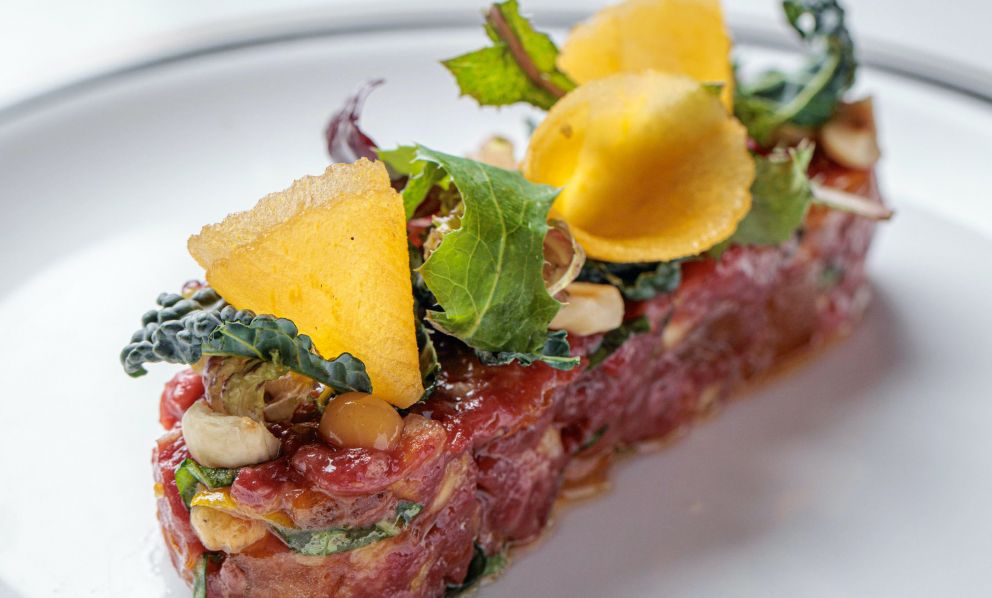 L'essenzialità di una tartare perfetta al Cafè Romano