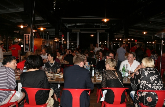 Galleria fotografica






Giuseppe Rambaldi del Combal.Zero, in sostituzione dello chef Davide Scabin, Mario Batali, Babbo e tanto altro a New York e Cesare Battisti, Ratanà a Milano








Ravioli gamberi e basilico con burro e zucca di Mario Batali








Penne con crema di peperoni di Cesare Battisti








Riccardo Felicetti e Pavia Rosati








Mario Batali e Alex Pilas, responsabile delle cucine di Eataly New York








Moreno Cedroni, ristorante Madonnina del Pescatore di Senigallia (Ancona) e Dave Pasternack, Esca a New York City








Baccalà e lepre in salsa di lamponi di Moreno Cedroni








Crudo con mele e rape di Dave Pasternack








Alessandra Rotondi, Moreno Cedroni e il suo sous chef Luca Abbadir








Berlucchi nei calici








I protagonisti della cena del primo giorno in Birreria di Eataly: Alex Pilas, Carlo Cracco, Matteo Monti, Mauro Uliassi, Giuseppe Rambaldi, Cesare Battisti, Mark Ladner, Katia Delogu, Mario Batali e Claudio Ceroni di Magenta Bureau








Appuntamento al buio, il dessert di Katia Delogu





