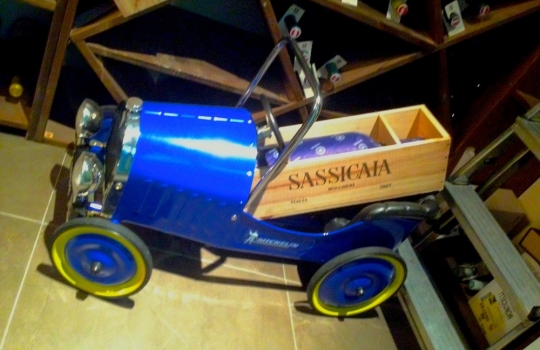 Photogallery






 
Modena’s colonnades, 186 thousand inhabitants and 3 restaurants with at least one Michelin star: Hostaria del Mare (1), Erba del Re (1) and Osteria Francescana (3 stars), our destination
 








Yellow and red tones prevail








The city still bears the signs of the May 2012 earthquake. On May 4th 2013, the day of our visit, a 3.8 magnitude earthquake was registered













By chance, Giuseppe Palmieri, maître and sommelier, appears from the grey door








Palmieri, 38, born in Matera. His first service in Francescana was on September 12th 2000








The old entrance to the restaurant, at number 24 in Via della Stella - as on the opening in 1995. It changed in September 2012: today you enter from number 22. Funnily enough, Google Maps is still set on the old entrance








The present entrance doors








Let’s start








After the latest renovations, the transit areas inside the Osteria appear as a contemporary art gallery








Mario Schifano’s world map








"Tourists", Maurizio Cattelan’s famous pigeons








Underneath the pigeons, Gavin Turk’s “Trashbag”








Three rooms, 12 tables, between 20 to 35 guests. 40% guests are Italian








Every table is illuminated by Davide Groppi’s Sampei lamp: if tables are moved, light follows








Francescana receives 150 reservations every day. But it also suffers from clients not showing up: on average, one table every week is booked but then guests don’t come








Right behind the kitchen, there’s the prêt-à-porter cellar








"In the central cellar, we only keep great vintages and larger bottles of what we consider to be great wines", Beppe Palmieri explains








1,600 wines are listed at Osteria Francescana, with a deep wine list which includes different vintages of the same wine








"A true celebration of wine "








The Ferrari coat, hanging in the cellar: Maranello is only 17 km away from Modena








Jean Todt, Michael Schumacher, Fernando Alonso: Ferrari’s “prancing horse” is at home in Via Stella








Gabrio Bini’s wines, from Pantelleria, a real fetish for Palmieri





