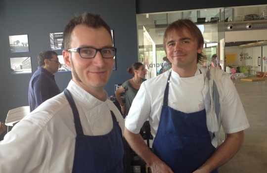 Photogallery






The kids' corner at Hangar Bicocca








Bread brittle with lime and wild cumin with a mousse of 40% milk chocolate and raspberries, a sweet rubitt of Giovanni Giberti of Pavé








Diego, Giovanni and Luca of Pavè








Eugenio Roncoroni, Alice Delcourt, Viviana Varese and Matteo Vigotti. Behind the glass, Sandra Ciciriello








Bread and borage on fresco di latte, smoked ricotta and beurre noisette, the first of the two rubitt by Paolo Casanova of Dopolavoro Bicocca








Club Walking: almond, black cherry and lemon  by Andrea Besuschio








Blackened chicken sandwich by Eugenio Roncoroni and Beniamino Nespor








Pig’s ears salad by Nespor/Roncoroni








Manuel, Christian Costardi and Paolo Marchi








Summer pâté by Matteo Vigotti of Peck








Matteo Vigotti








Crab mini Peck sandwich by Vigotti








Paolo Casanova





