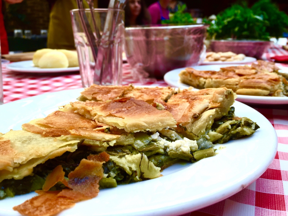 Photogallery






Breakfast with koulouri: you can find it all over town, we've chosen a kiosk between Korai and Stadiou, a stone's throw away from the university and not far from Psiri, the market area








Second stop, at Krinos (Aiolou 87): since 1922 it is the temple of loukoumades, pancakes fried in sesame oil and covered in honey and chopped almonds (loukuma is a word of Arab origins meaning nibble). A 6-piece portion costs 3.60 euros








The meat and fish market at Varvakios Agora (Athinas 42, a short walk from Krinos)








Come and grab some lamb!








Meat and fish market








Seafood delicacies. It's important to visit the fish market early in the morning because the best products are soon sold to restaurants













Walking around Psiri, Athens food corner








A pedlar selling salepi, an Ottoman drink made with dried orchid tubers








Slow food








Halva, a popular cake from India to the East of the Mediterranean Sea, based on tahina, a sesame paste. The word halva comes from the ancient Jewish where it meant 