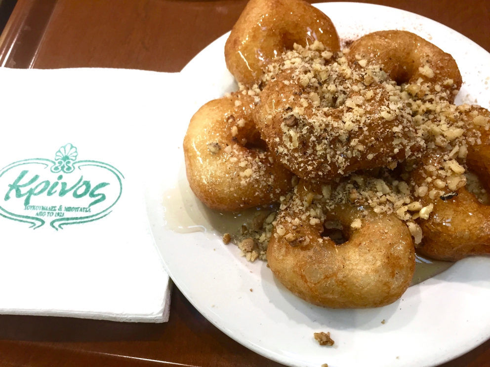 Photogallery






Breakfast with koulouri: you can find it all over town, we've chosen a kiosk between Korai and Stadiou, a stone's throw away from the university and not far from Psiri, the market area





