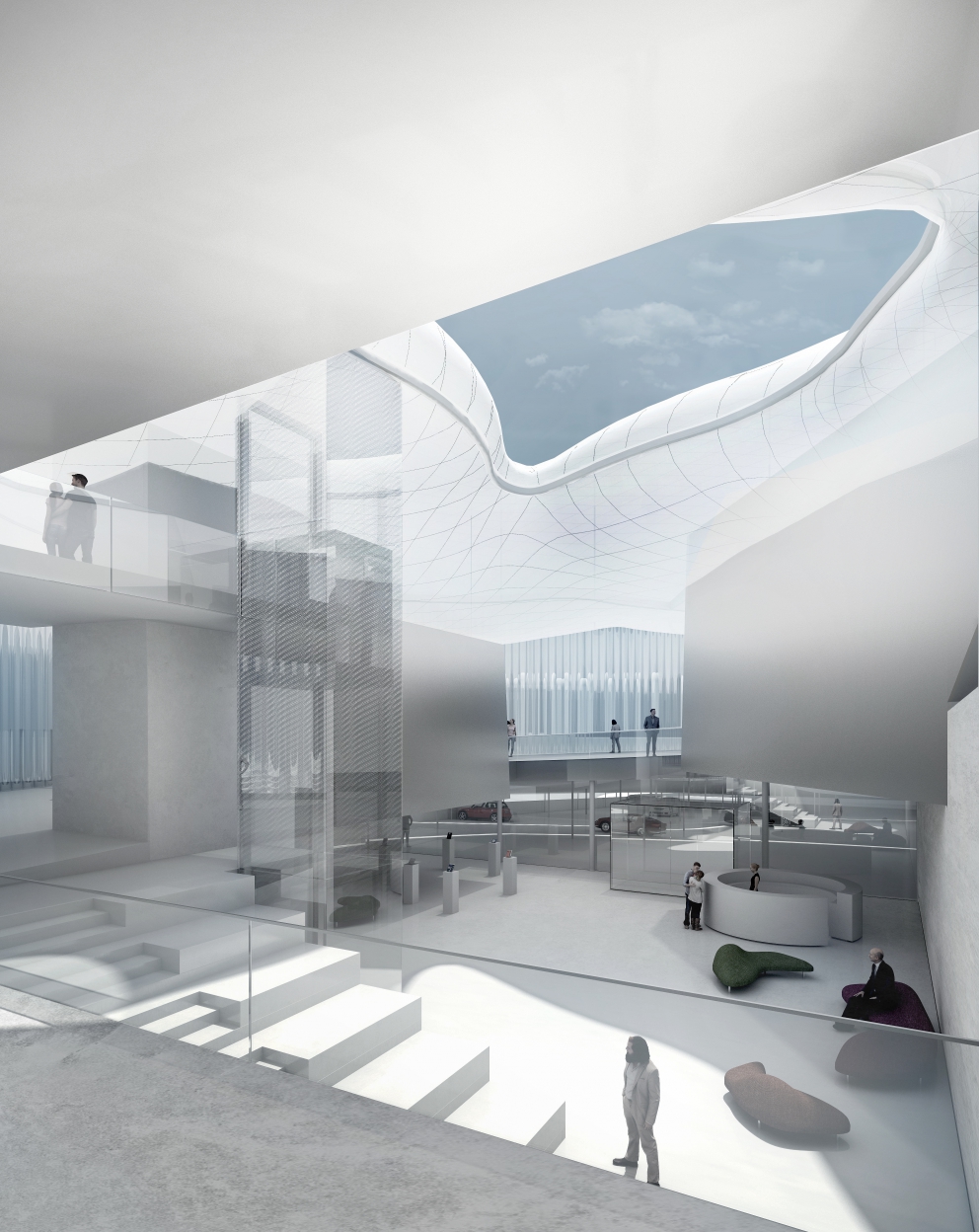 Galleria fotografica






Il progetto di Michele De Lucchi, l'unico italiano in gara: si basa sulla coerenza di design e materiali con il luogo e la storia. «Dobbiamo essere contemporanei, siamo uomini di oggi»









Il progetto dell’olandese MVRDV: la stella come elemento iconico









Il progetto della danese BIG (Bjarke Ingels Group): recupera l'arco come elemento chiave d'interazione tra la fabbrica, il paese e il paesaggio









Il progetto della norvegese Snøhetta: richiama tre elementi, la nuvola che diventa tetto, la verticalità della pioggia che diventa parete e il terreno come base









Architetto Michele De Lucchi (aMDL) è uno studio di architettura, con sede a Milano, fondato nel 1980 da Michele De Lucchi, autore di importanti oggetti di design industriale, divenuti delle vere e proprie icone e, in seguito, esposti al Moma di New York e all’interno del Vitra Museum. Lo studio, che opera a livello internazionale, si è occupato degli allestimenti museali del Neues Museum di Berlino, di progetti commissionati dal Ministero degli Affari Interni della Georgia, del rinnovo degli uffici della sede centrale di Enel e Alitalia, e della progettazione del Padiglione Zero di EXPO 2015









Il concept di De Lucchi per... risparmiare suolo









Il progetto di De Lucchi









Il progetto di De Lucchi: prevede anche spalti e una fontana con giochi d'acqua









Il progetto di MVRDV, fondato nel 1993 da Winy Maas, Jacob Van Rijs e Nathalie De Vries. Lo studio si propone come fornitore di soluzioni a problemi inerenti l’architettura contemporanea e l’urbanistica. Pluripremiato e riconosciuto a livello internazionale, presenta nel suo archivio importanti opere, tra le quali: la realizzazione del padiglione olandese per EXPO 2000 ad Hannover, il Market Hall a Rotterdam, El Mirador a Madrid, la montagna di libri di Spijkenisse, la sede centrale di DBN e il Bjørvika Barcode Masterplan ad Oslo









Il progetto di MVRDV: ha la stella di S.Pellegrino come elemento iconico









Il progetto di MVRDV









Il progetto di MVRDV









Il progetto di BIG, acronimo di Bjarke Ingels Grop, fondato nel 2005 dallo stesso Bjarke Ingels, con headquarter a Copenhagen e una filiale a New York. E' un gruppo di architetti, designer, costruttori e creativi, attivo nei settori dell’architettura, dell’urbanistica, della ricerca e sviluppo. BIG è uno studio d’avanguardia che ha al suo attivo progetti di notevole successo come il VIA WEST 57 a New York, la Serpentine Gallery a Londra, il padiglione svedese di EXPO 2015. Attualmente lo studio è impegnato nella realizzazione, sempre a New York, del Google Campus e di due degli edifici del World Trade Center









Il progetto di BIG: elemento centrale è l'arco









Il progetto di BIG









Il progetto di BIG









Il progetto di Snøhetta. Fondato da Kjetil Trædal Thorsen e Craig Edward nel 1989, è uno studio internazionale di architetti del paesaggio, designers di interni, designers grafici, ricercatori e artisti. I loro progetti come la Biblioteca di Alessandria in Egitto, l’Opera House di Oslo, il National September 11 Memorial & Museum al World Trade Center di New York, il Moma di San Francisco, sono apprezzati e ammirati in tutto il mondo






