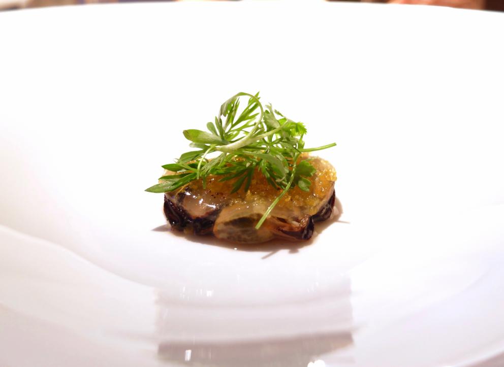 Galleria fotografica






La nostra splendida cena da Antonia Klugmann nelle foto di Tanio Liotta. Si inizia con Fagottino di bieta sbollentata, carota candita, curcuma, peperoncino, succo di limone e trifoglio






