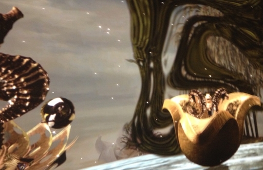 Galleria fotografica






Le prove generali








Prove del primo atto: al centro, il Bonsai di pica-pica


















Comincia la nostra esperienza: occhio all'indirizzo del centro Arts Santa Monica








Fuori staziona il van di Girona con tutto il nécessaire commestibile








Dentro, la targa coi ringraziamenti a tutti coloro che hanno lavorato al progetto








Per arrivare al set dell'opera si attraversa una mostra che proietta in oblò teaser coi motivi anticipatori di quel che troveremo dentro








Un altro teaser








Il set prima delle trasmissioni













Si parte








Una spirale ci introduce al viaggio








Al centro del tavolo, nascosto tra bonsai (un classico rochiano), pica-pica di bon bon rappresentativi di vari paesi: cevice peruviano, guacamole messicano, cous-cous marocchino...








Commensali spiazzati








Il sogno ha inizio: l'atto primo mette in tavola la Luna, sfere di tartufo bianco e nero con distillato terrestre








Intorno, un video di Franc Aleu, le musiche di Luca Francesconi e il tableware di Taller Luesma Vega








La luna








Atto secondo: lo spazio








Piatto dello spazio: aria di fichi di Cap de Creus








C'è un calice diverso per ogni atto: si passa dal cava agli champagne, dall'Armagnac ai Rioja a semplici gocce di distillati, versati anche sulla mano








Intorno, un altro splendido 3D di Franc Aleu, con le musiche di Sergi Caballero, Pedro Alcade








E' l'ofiuco, il tredicesimo segno zodiacale, tema del terzo atto













Atto quarto: Under the Sea, il set  diventa uno scenario sottomarino (vedi video 1)













E a tavola arriva una composizione golosissima di piatti di mare, servita in sculture di Pere Gifre e Dani Molina: vellutata di ricci grigliati, anemoni impanati, parmentier di octopus, marinata di frutti di mare e cirripedi













Tra un atto e l'altro, la voce calma di Josep Roca










