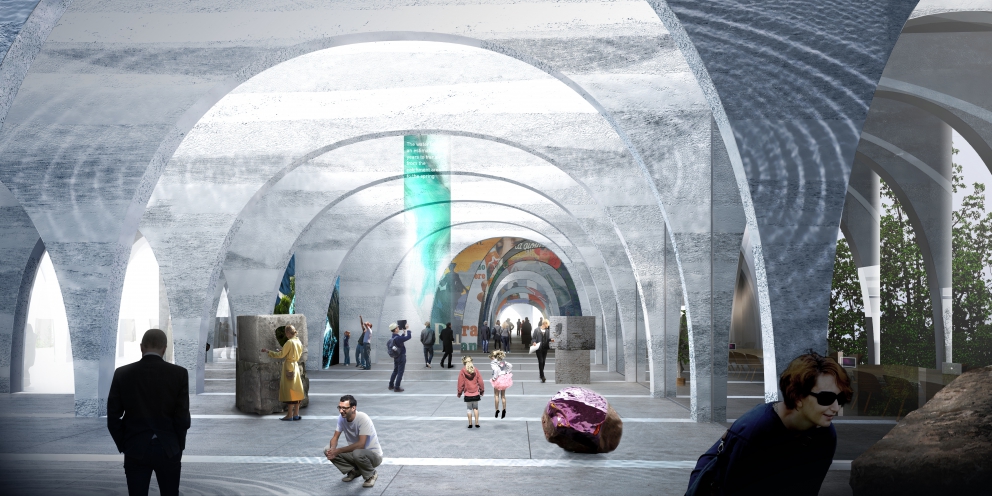 Galleria fotografica






Il progetto di Michele De Lucchi, l'unico italiano in gara: si basa sulla coerenza di design e materiali con il luogo e la storia. «Dobbiamo essere contemporanei, siamo uomini di oggi»









Il progetto dell’olandese MVRDV: la stella come elemento iconico









Il progetto della danese BIG (Bjarke Ingels Group): recupera l'arco come elemento chiave d'interazione tra la fabbrica, il paese e il paesaggio









Il progetto della norvegese Snøhetta: richiama tre elementi, la nuvola che diventa tetto, la verticalità della pioggia che diventa parete e il terreno come base









Architetto Michele De Lucchi (aMDL) è uno studio di architettura, con sede a Milano, fondato nel 1980 da Michele De Lucchi, autore di importanti oggetti di design industriale, divenuti delle vere e proprie icone e, in seguito, esposti al Moma di New York e all’interno del Vitra Museum. Lo studio, che opera a livello internazionale, si è occupato degli allestimenti museali del Neues Museum di Berlino, di progetti commissionati dal Ministero degli Affari Interni della Georgia, del rinnovo degli uffici della sede centrale di Enel e Alitalia, e della progettazione del Padiglione Zero di EXPO 2015









Il concept di De Lucchi per... risparmiare suolo









Il progetto di De Lucchi









Il progetto di De Lucchi: prevede anche spalti e una fontana con giochi d'acqua









Il progetto di MVRDV, fondato nel 1993 da Winy Maas, Jacob Van Rijs e Nathalie De Vries. Lo studio si propone come fornitore di soluzioni a problemi inerenti l’architettura contemporanea e l’urbanistica. Pluripremiato e riconosciuto a livello internazionale, presenta nel suo archivio importanti opere, tra le quali: la realizzazione del padiglione olandese per EXPO 2000 ad Hannover, il Market Hall a Rotterdam, El Mirador a Madrid, la montagna di libri di Spijkenisse, la sede centrale di DBN e il Bjørvika Barcode Masterplan ad Oslo









Il progetto di MVRDV: ha la stella di S.Pellegrino come elemento iconico









Il progetto di MVRDV









Il progetto di MVRDV









Il progetto di BIG, acronimo di Bjarke Ingels Grop, fondato nel 2005 dallo stesso Bjarke Ingels, con headquarter a Copenhagen e una filiale a New York. E' un gruppo di architetti, designer, costruttori e creativi, attivo nei settori dell’architettura, dell’urbanistica, della ricerca e sviluppo. BIG è uno studio d’avanguardia che ha al suo attivo progetti di notevole successo come il VIA WEST 57 a New York, la Serpentine Gallery a Londra, il padiglione svedese di EXPO 2015. Attualmente lo studio è impegnato nella realizzazione, sempre a New York, del Google Campus e di due degli edifici del World Trade Center









Il progetto di BIG: elemento centrale è l'arco






