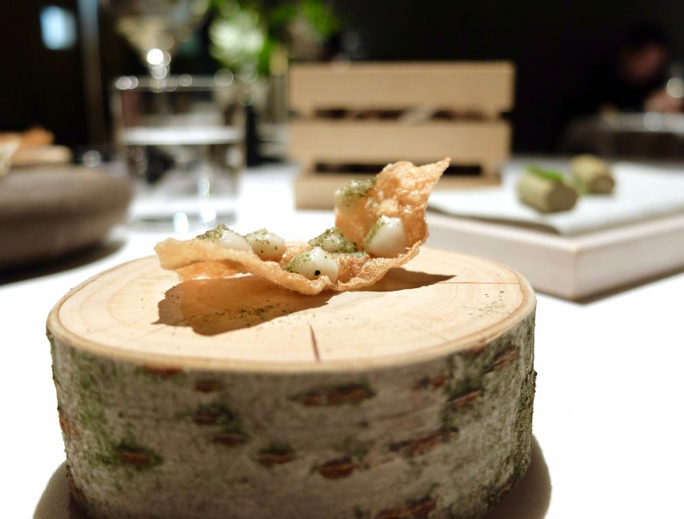 Galleria fotografica






La nostra cena all'Undicesimo Vineria negli scatti di Tanio Liotta. Si parte con il territorio mandato in orbita: Radicchio rosso di Treviso, acidulato di umeboshi, rose e litches









Cialda di fagiolo Mug, rapa rossa e karkadè






