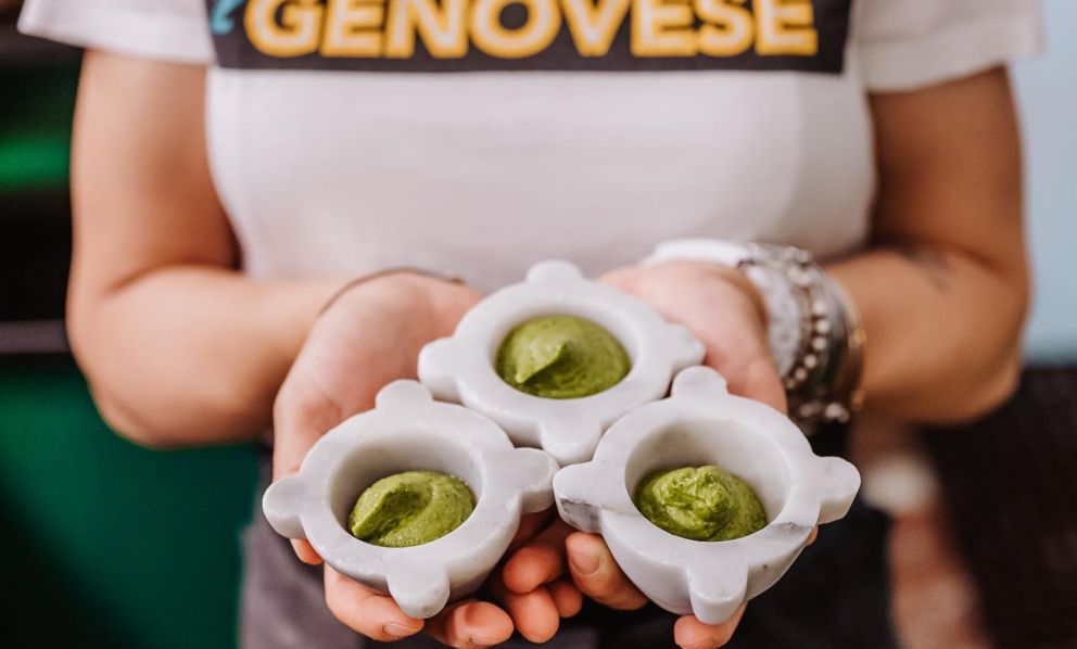 A Genova Roberto Panizza rilancia la farinata e ricorda l'amico Pietro Cheli