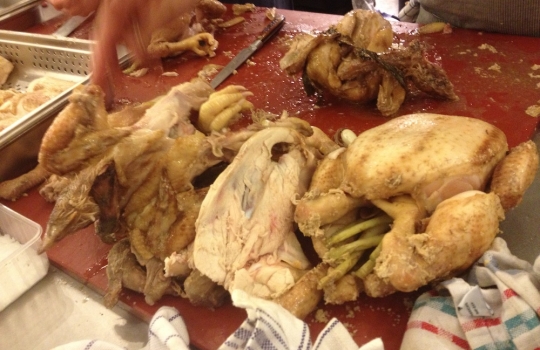 Photogallery






With 250thousand inhabitants, Gent (or Gand) is the third largest city in Belgium. With its canals and its laid back life, it competes with Bruges for the title most beautiful city in the Flanders 








The Sunday began at the Flemish Food Fest, a festival in which everyone was grilling all sorts of food. In the photo, the chef table with many of the chefs that were to be the protagonists of the Gelinaz! dinner








Colagreco, Redzepi and the kitchen-van. The location was kept secret until the beginning of the show, at around 7 pm








The two long tables set at the Icc in Gent. Three shifts: 1-8, 9-16, 17-24. We were so lucky we enjoyed them all





