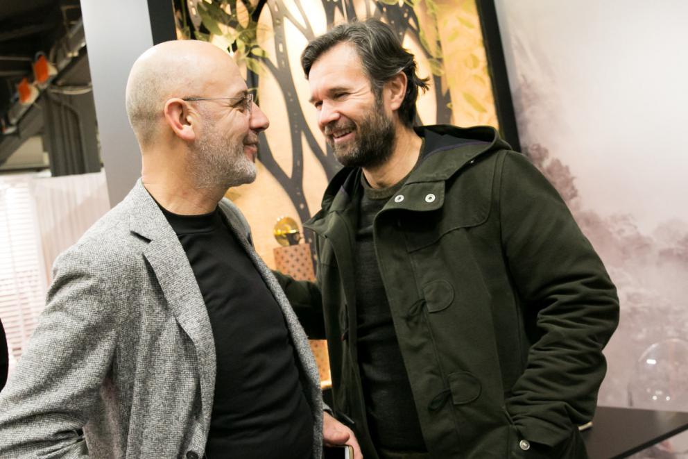 Galleria fotografica






Yannick Alléno davantin allo stand S.Pellegrino "The Experienze Table"









Matteo Lunelli, Oscar Farinetti, Francesco Cerea e, seduti, Josep Roca e Antonio Santini









Francesca Romana Barberini allo stand Petra Molino Quaglia









Massimo Bottura & selfie






