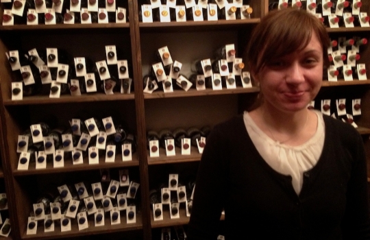 Photogallery






 
Modena’s colonnades, 186 thousand inhabitants and 3 restaurants with at least one Michelin star: Hostaria del Mare (1), Erba del Re (1) and Osteria Francescana (3 stars), our destination
 








Yellow and red tones prevail








The city still bears the signs of the May 2012 earthquake. On May 4th 2013, the day of our visit, a 3.8 magnitude earthquake was registered













By chance, Giuseppe Palmieri, maître and sommelier, appears from the grey door








Palmieri, 38, born in Matera. His first service in Francescana was on September 12th 2000








The old entrance to the restaurant, at number 24 in Via della Stella - as on the opening in 1995. It changed in September 2012: today you enter from number 22. Funnily enough, Google Maps is still set on the old entrance








The present entrance doors








Let’s start








After the latest renovations, the transit areas inside the Osteria appear as a contemporary art gallery








Mario Schifano’s world map








"Tourists", Maurizio Cattelan’s famous pigeons








Underneath the pigeons, Gavin Turk’s “Trashbag”








Three rooms, 12 tables, between 20 to 35 guests. 40% guests are Italian








Every table is illuminated by Davide Groppi’s Sampei lamp: if tables are moved, light follows








Francescana receives 150 reservations every day. But it also suffers from clients not showing up: on average, one table every week is booked but then guests don’t come








Right behind the kitchen, there’s the prêt-à-porter cellar








"In the central cellar, we only keep great vintages and larger bottles of what we consider to be great wines", Beppe Palmieri explains








1,600 wines are listed at Osteria Francescana, with a deep wine list which includes different vintages of the same wine








"A true celebration of wine "








The Ferrari coat, hanging in the cellar: Maranello is only 17 km away from Modena








Jean Todt, Michael Schumacher, Fernando Alonso: Ferrari’s “prancing horse” is at home in Via Stella








Gabrio Bini’s wines, from Pantelleria, a real fetish for Palmieri













Hanging from the ceiling, a nice selection of cured meats from Emilia








Bread made with mother yeast, the premise to a journey which will alternate great classics with very contemporary dishes








Massimo Bottura. Fifty years old last September, he is chef since 1986, the year of Trattoria del Campazzo in Nonantola. His first masters: Lidia Cristoni and Georges Cogny








He’s glowing: a few days ago his restaurant climbed, for the first time, onto the podium of the World's 50Best, a prize that is acquiring an increasing weight and authority. "The thing that makes me the happiest", he says, "is not so much the third place, but the fact that we’ve been in the highest positions for a few years now". True: 13th in 2009, 6th in 2010, 4th in 2011, 5th in 2012, 3rd in 2013








The now famous grey New Balance 993, a real emblem for the chef, friend of Jason Weis, president of the company in Massachusetts. The insole, however, is local: "In Emilia the sector is state-of-the-art", he says








"Are we ready?"








Almond granita with capers, bergamot and coffee cream 
Bottura and Palmieri’s journey across Italy starts from the bottom. And sails off from the Sicilian inland, with a classic granita which in Modena crumbles Adria-style, the wall that divides sweet from savoury, using the picklock of bitterness: Pantelleria capers, wild oregano but also bergamot, a coffee concentrate and vanilla scented salt. To pair with the first part of the meal, Sorriso di Cielo malvasia dei colli piacentini








Mediterranean Macaroon 
Next to the granita, two peculiar macaroons: the first is made with minced anchovies and sardines, the second with oysters and seaweeds. This is a classic scheme in Bottura’scuisine: his ironic turning the order of the dishes, from starter to dessert, upside down, and using popular raw materials instead of ingredients that are emblematic of élite cuisine. «While feet are sinking in the ground, the head is free to move everywhere», is one of his most famous quotes








Tempura of freshwater aulla with carpione ice-cream
Carpione ice-cream on a tempura of freshwater aulla – these fish are similar and slightly bigger than whitebait. The tempura is made by quickly placing the cold batter in boiling oil








Bread and croissants








Grissini








Baccalà Mare Nostrum 
We move up the Tyrrhenian sea to find this salted codfish cooked at low temperature and then seasoned with a touch of Naples and the Amalfi coast, that is to say with an emulsion made with hot oil with tomato vegetal liquid, olives, the zest of Sorrento’s super lemons and some anchovy colatura. These aromas crack with the scented bread on top








40 year old Denis Bretta explains the dishes as if from a book. Once at Restaurant Fini in Modena, for the past year and a half he’s been the manager responsible for the service in the restaurant. But don’t ask Palmieri to explain his role, as he’s abolished all hierarchies: "In our restaurant there are no commis or chef de rang. At a time when titles are so abused, I prefer for us to be all colleagues. All waiters."








How to burn sardines in three days 
Another journey, another horizon, the Adriatic Sea between Romagna and Ancona. A new camouflaged expression: these are not sardines (and they aren’t burnt either) but they are small sea-rock mullet, marinated for 3 days, then seared on one side on a grill, and filled like a sandwich with some (very sweet) scampi cream, and covered with vegetable ashes, aromatic herbs and lemon zest. “I wanted to make fun of the Marche-Romagna habit of grilling everything”, the chef says, “with lemon, garlic and parsley always added later to fix everything”









Rice, between fresh and sea water 
Recalling the Po estuary with freshwater and brackish sensations. The freshwater flavours cover the surface of the oyster which prevails on the river bed. And in the end, catfish, carp, vegetable chlorophyll and carpione win once again








 
A journey to Modena: Adriatic eel, polenta, Campanine apple jelly and saba
Another fluvial odyssey, presented for the first time at Identità Milano in 2011. The Adriatic eel travels across Veneto (with the polenta cream), Mantua (the Campanine apple jelly), the countryside of Modena (with the Saba lacquering, that is to say the mother of Aceto Balsamico) and stops in the centre of Modena (blackened powdered onion, a mimesis of the town’s canals)
 








Normandy
That is to say pre-salè lamb (hanging for 20 days) with an emulsion of oyster water, fresh seaweeds and caviar. On top, a green apple granita that recalls cider. “This is our tribute to Normandy”, Bretta says, “in Modena there are no enchanted beaches or breath-taking mountain tops. From Via Stella you can’t even see the Torre Ghirlandina. What guides us is the persistant strength of ideas, woven into the culture and into memories”








Giovanni Boroni’s Genziana from Trentino. A brilliant idea by Palmieri that acts as a bridge between the two dishes, Normandy (previous picture) and Think Green (next one). This distillate plays an immediate contrast with the sea-character of the first dish: "To me, harmony is what is left after a confrontation", B.P. says. And the confrontation is followed by the thought that spurs from the following match: water is added to the Genziana and the palate surprisingly longs to gulp it all. This is the perfect vehicle for the aromas of the genziana and "gives length" to the minerality of the wild herbs. "This serves to recall water, our true source of richness". Brilliant








Think Green
Vegetal chlorophyll, asparagus tops, pea cream, mushrooms, truffle, flowers, aromatic herbs and Parmigiano Reggiano curd. The idea of this dish came after observing the biological cycle of grazing cows, 4 seasons that sum up all of life. “This is what the cow eats, and what it returns to us, thanks to an extraordinary milk”, Bottura adds








Five ages of Parmigiano Reggiano 
A great classic from 1996, "when the textures in fact were 3", Palmieri points out. Today they are 5: 4 month ageing cream, 30 month demi-soufflè, 36 month mousse, 40 month crispy wafer, on top, “air” of 50 month Parmesan. (photo by Le Saucier)








A compression of pasta and beans 
Another great classic, this is a journey across Bottura’s experiences in the kitchen: Creme royal with pork rind, beans and foie gras (French tradition), rosemary air (the Spanish vanguard) and Parmesan crust (the Emilian essence) used instead of pasta. “This is a dish based on evolution, not revolution. I compressed my grandmother between Alain Ducasse and Ferran Adrià”








Snails under the grapevines 
Snails, aromatic chlorophyll on a bed of wild vegetables and herbs, with mushrooms, truffle and bulbs. After the cow’s life cycle, here comes that of the snail. "Once again, we’re chewing the territory: the best snails slither in the vineyards, among mineral, sapid and acid aromas"








A Frenchman’s dream of making pasta like an Italian 
Or, Ravioli with leeks, foie gras and truffle. We covered this in detail in Identità di Pasta issue number 27








Damijan Podversic’s Ribolla Gialla, a great wine by a wine producer from Gorizia inspired by Josko Gravner. It will support the following dish, without concealing it








A sharp knife is only served now. Another sign of the “allergy” to lengthy chewing that characterises most of contemporary high cuisine








Pigeon hunt 
And over to Bretta: "This is served in a balsamic sauce made with beetroots, which recalls blood. The salad is made with fake leaves, made by cutting out some tubers using some small stamps. These are then compressed in a vacuum with different types of vinegar. The horseradish is grated a few seconds before service, to give some velocity to the pigeon". Irony wins, since "pigeons are not hunted". The bird supplier is Franco Cazzamali from Cremona








Before the dessert, a trip to the restroom: vegetal notes prevail here too








A visit to the kitchen: capon stock








The chef watches over everything, even on the loud music wired wireless from the ceiling. When we get inside, Rod Stewart is screaming "Do you think I'm sexy?"








Meanwhile, the sauces are prepared for the evening service. There’s no break between lunch and dinner. "People sometimes leave at 5 pm because they come here to enjoy the experience of a lifetime", Palmieri reveals, "We work non-stop and every year is worse (or better, that is to say). Don’t ask me anything after midnight, though, because I can’t think straight"








Between dining room and kitchen, today 27 people work at Osteria Francescana. Many of them are interns: "Had I been offered an internship with Ducasse, at the time”, Bottura says, "I would have paid myself". In fact, he really took an internship at the Louis XV in Monte Carlo, in 1992








Leaves 
The journey takes us amidst the forests beds in Umbria: the real leaves change according to the season (black cabbage in winter, red and green basil in spring), they are caramelised and then worked with some chestnut and hazelnut paste, with a vin brulée reduction, chocolate and citrus fruits concentrate...








Magnum of Foie gras (before)
A foie gras terrine, vacuum cooked, covered with powdered toasted hazelnuts and chopped toasted almonds, finished with some apple Balsamic Vinegar. This is possibly Massimo Bottura’s most famous (and copied) dish. Alessandra Meldolesi, in her book "Sei. Autirotratto della cucina italiana d'avanguardia" she writes: "It’s a trompe-l’oeil starter in which a mould unmistakably used in the food industry, encloses the secret of the most exclusive delicacies, foie gras and Aceto Balsamico Tradizionale. This is snack versus high cuisine, dessert versus starter, entremets versus carne: the triple antiphrasis manages to get a smile"








Magnum of Foie Gras (after)
Ehm








Oops, a broken lemon tart 
A lemon tart with lemon zabaglione, lemongrass ice-cream, lemon confit, capers and bergamot (with the latter, we go back to where we had started from). This is the last dish of a masterly journey








Sous chef
Here are the staff. We start with Yoji Tokuyoshi, 35, from Japan, for 8 years at Osteria Francescana. He’s just back from the Postrivoro for Slow Fish








Managing orders
Takahiko Kondo, from Japan








Starters
Davide Di Fabio, 27 from Abruzzo








First courses
Michele Castelli, 28, Matera, in Modena since 5 years ago








Main courses
Riccardo Forapani, 27, from Cavezzo (Modena) at Osteria Francescana for the past 5 years and a half








Pastry Making
To the right, pastry-chef Alberto Buratti, 26 from Legnano (Milano), ex Antica Osteria del Ponte with Ezio Santin. With him, Matteo Conterio, from Como, 20 years old, Francescana since last month








Bread making
Bernardo Paladini, 24, from Rome, bread and pasta








Stagista
Klaus Pahl, 26, Brazilian from Sao Paolo, with a previous experience at D.O.M.








Stagista
Franco Liberali, 19, Pescara, second courses








Stagista
Lorenzo Menegatti, 19, from Torino, first courses








Antipasti
Francesco Vincenzi, 21, from Formiglia (Modena)








30 year old twins, Andrea and Luca Garelli, have been working in Francescana for 5 years (I only realised in the end that the guys where two, not one)





