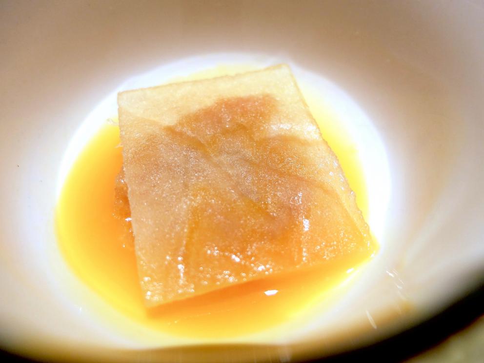 Photogallery






A new Lorenzo Cogo at the new El Coq, since July 2016 in the heart of Vicenza









At the entrance, the Carlton library by Ettore Sottsass, a great designer, founder of the  Memphis Group. In fact, it is entirely made in sugar, the work of artist Marco Chiurato

 









We get to the first floor: the perspective at the entrance recalls the depth of Palladio’s works









The elegant dining room









Precious cutlery by Giò Ponti for Sambonet. Everything is studied: the colour of the tablecloth is inspired by the roof of the Basilica Palladiana









The view from the dining room...









...and from the kitchen









Let’s start: Cherry tomato, angustura, vegetable jus. All the photos of the dishes are by Tanio Liotta









Beetroot macaroons with radicchio and Béarnaise sauce with mint 









Choux pastry with peanut cream and dried bacon 









Doughnut with goat cheese and curry cream: the last appetizer









Fondale marino, scalogno, salmone e salicornia: the shallot is chargrilled, there’s peppermint mousse, powdered salmon, and granita made with sea asparagus and orange bitter









Amberjack belly, rosola and peas: an improvisation based on what was available from the market. Fish and peas are chargrilled, then there’s a vinaigrette of pods and rosole, poppies









Chargrilled calamari, babaganush, bergamot and teriaki: the grill, once again. Cogo learnt its perfect use from Basque master Victor Arguinzoniz of Asador Etxebarri

 






