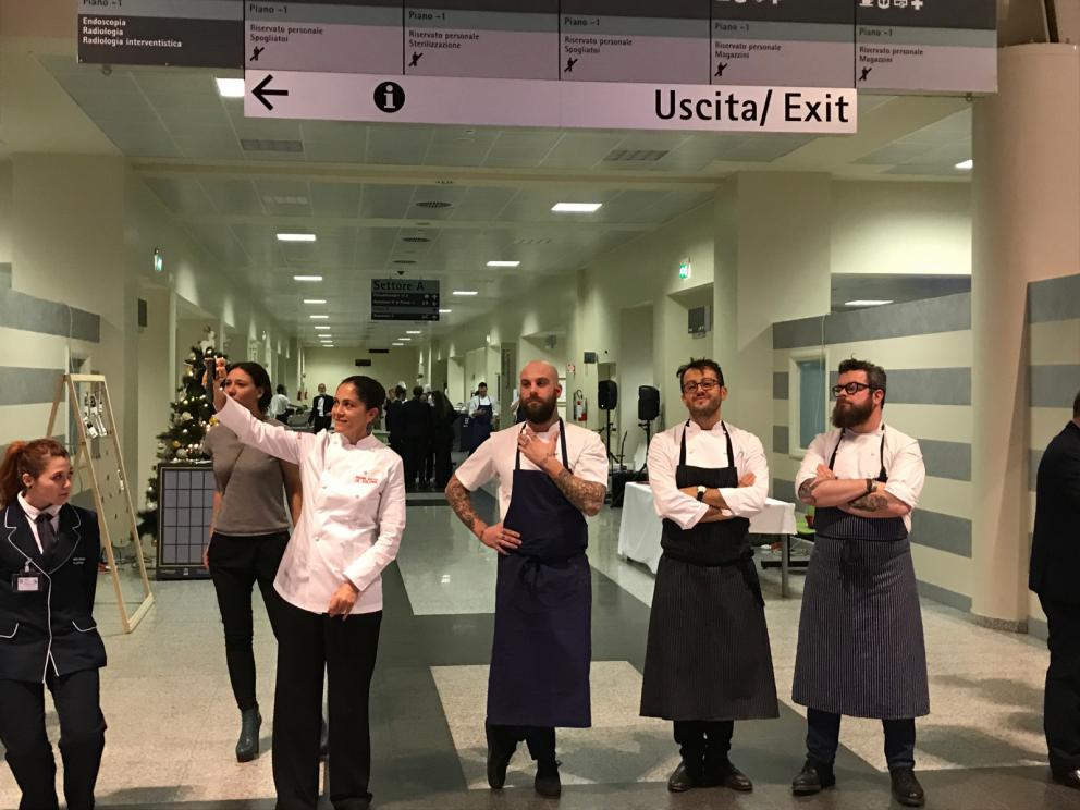 Galleria fotograficaMarco Baglieri&nbsp;del ristorante&nbsp;Crocifisso&nbsp;di Noto intervistato da Niccol&ograve; Torielli
