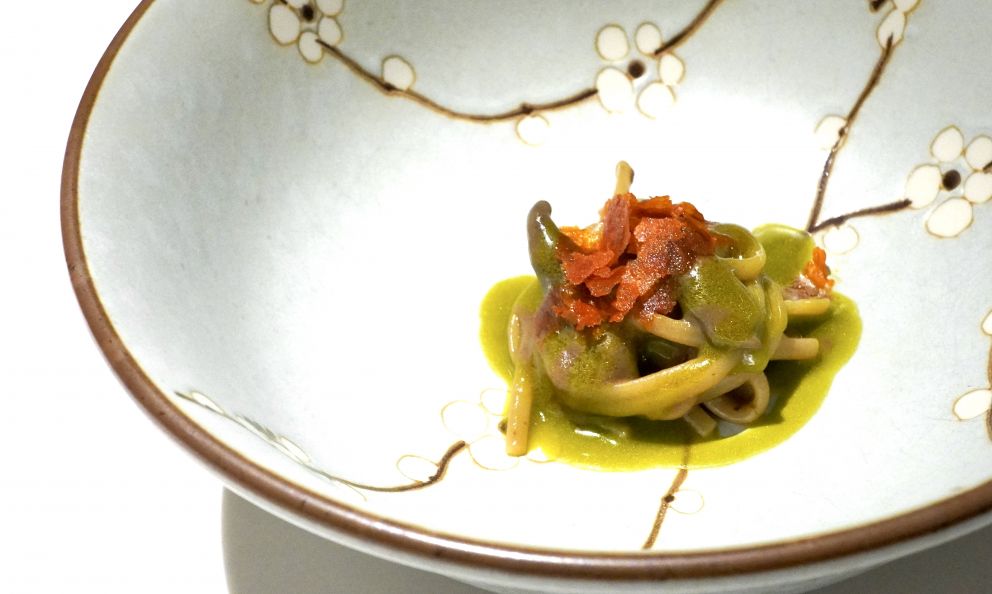 Cucinare dopo un imbrunimento enzimatico: le linguine di Antonio Biafora