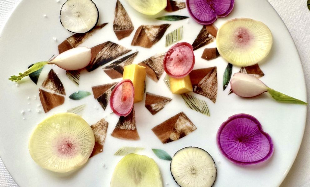 Il mio pranzo da Alain Passard: solo pochi vegetali per un menu che non si scorda