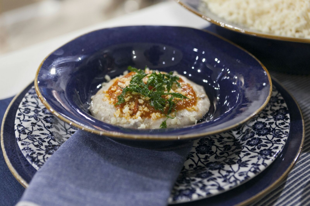 Photogallery






BARI. A curious audience in the Coin store in Via Noicattaro, inside shopping centre Casamassima









BARI. The speakers with Paolo Marchi were Felice Sgarra (in the photo), chef at restaurant Umami in Andria and Vincenzo Del Monaco of Bottega del Monaco in Grottagle (Taranto)









BARI. Felice Sgarra cooked a Cream of black chickpeas from Murgia with red prawn from Gallipoli and raspberry









BERGAMO. Three pillars from the Cerea family spoke at Coin: next to Paolo Marchi, there’s signora Bruna and her children Rossella and Chicco









BERGAMO. Chicco Cerea prepared a...






