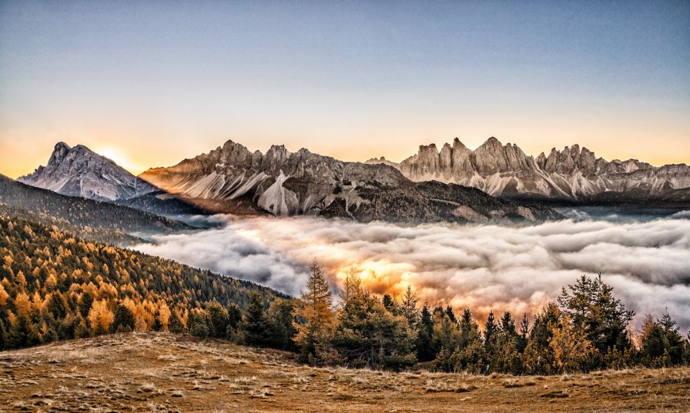 Ls straordinaria bellezza di Bressanone e del suo territorio, in una foto di Helmut Moling