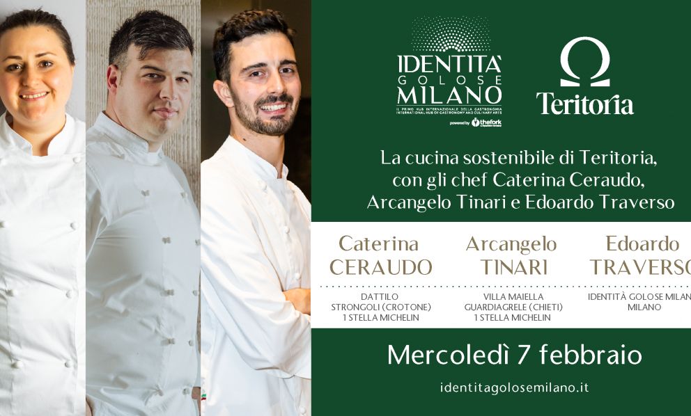 Ceraudo-Tinari con Traverso: la nuova Italia golosa, una cena speciale a Milano