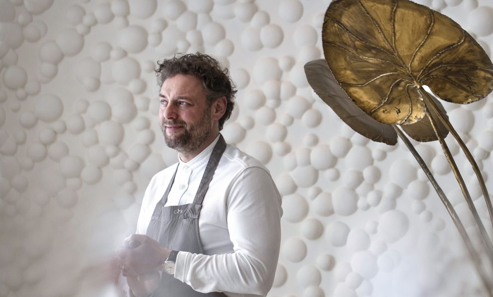 Al Plénitude, dove chef Arnaud Donckele propone un menu dedicato alle salse
