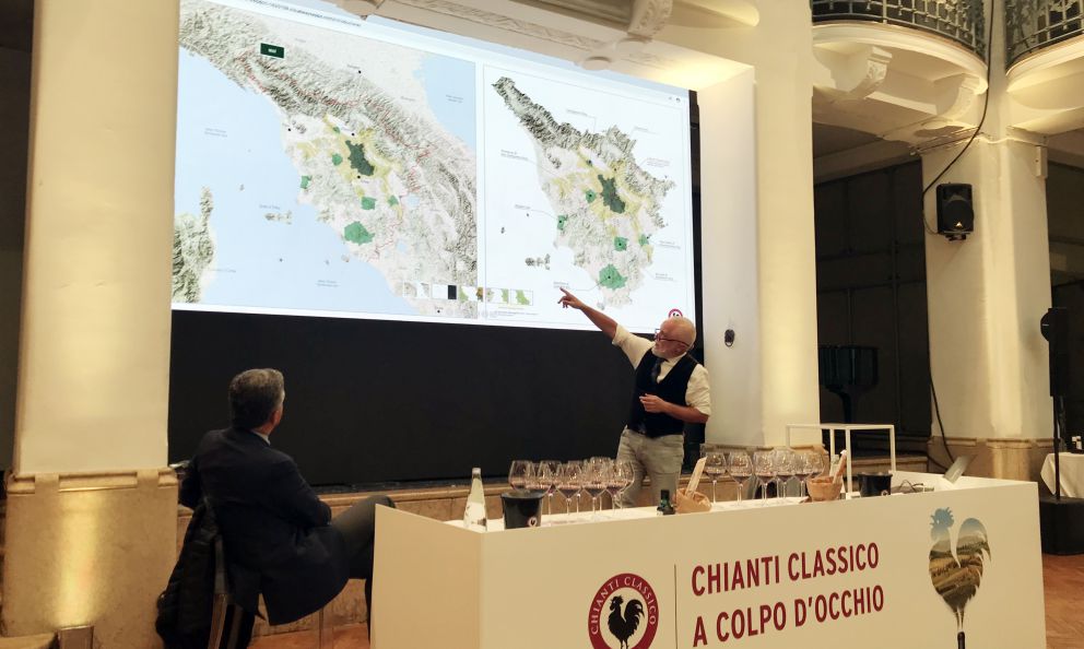 Chianti Classico, la mappa interattiva per gustare vini e territorio